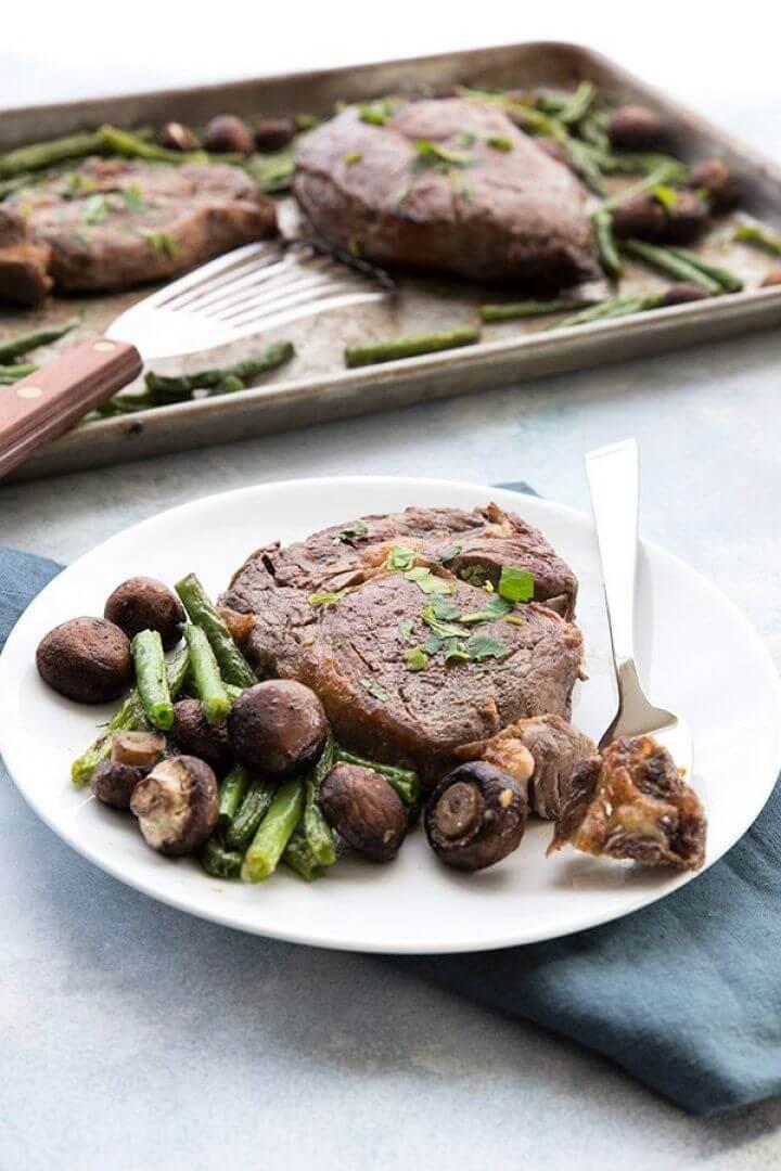 Sheet Pan Steakhouse Dinner