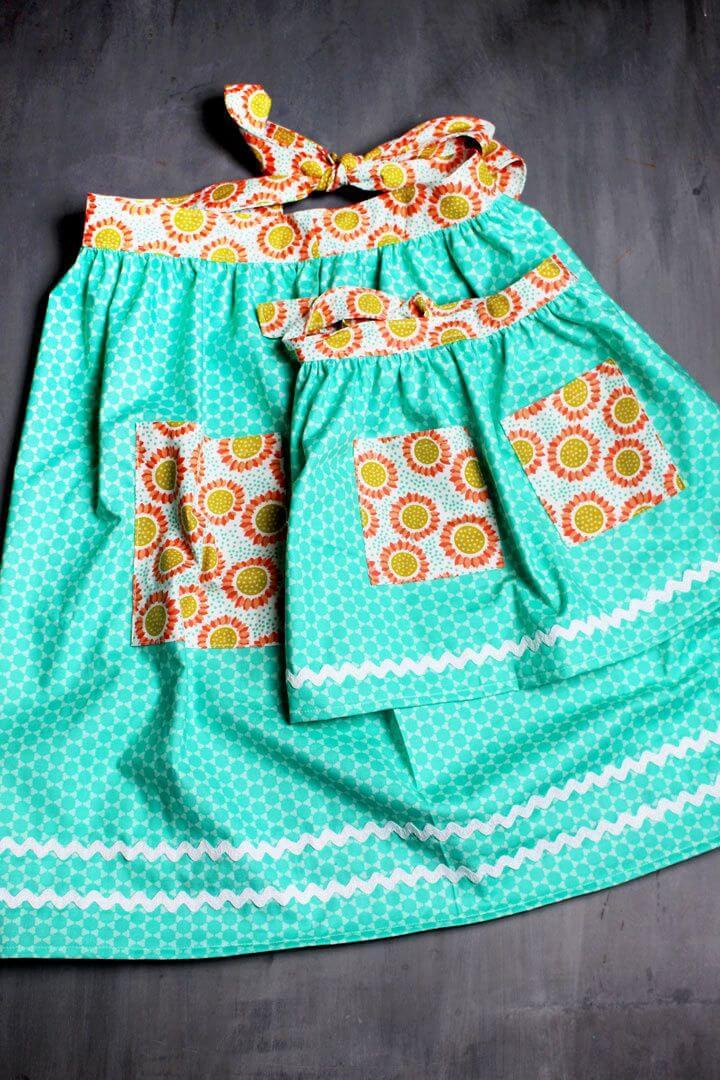 Simple To Sew Apron DIY Gift