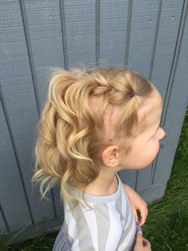 Waterfall Pull Through Braid for Toddlers