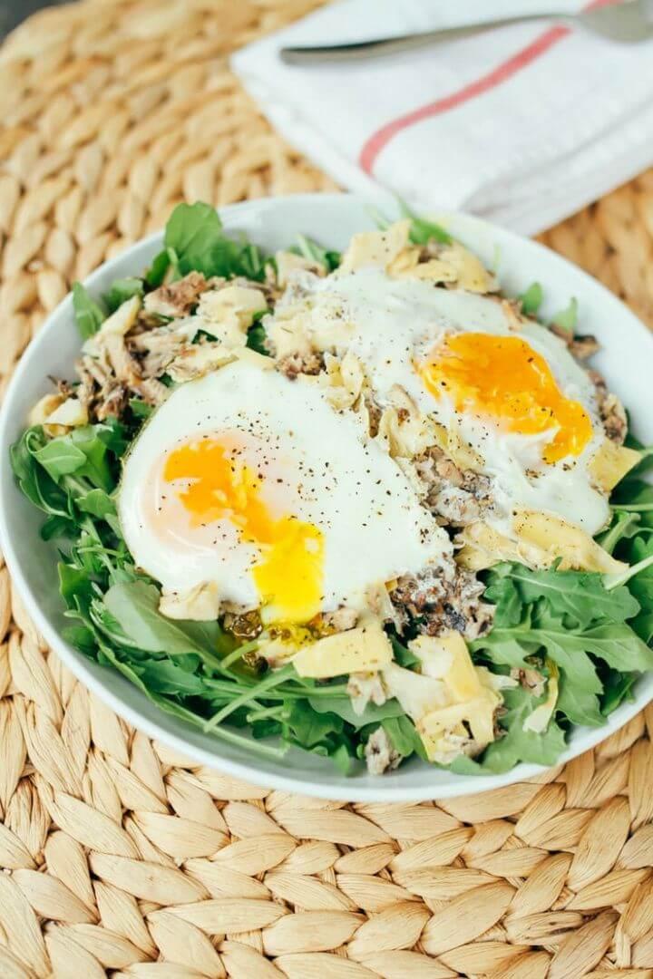 4 Ingredient Seaside Paleo Breakfast Salad