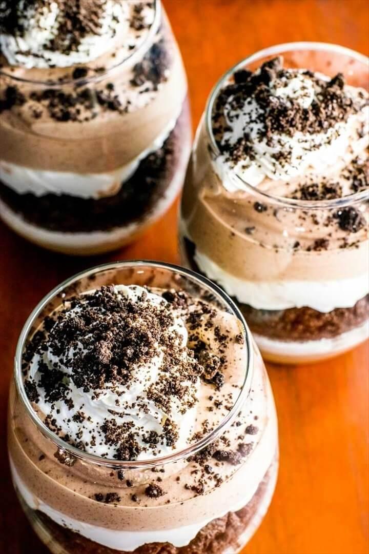 Baileys Cookies and Cream Parfaits