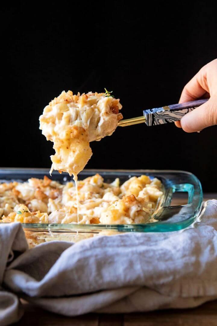 Baked Brie Mac And Cheese