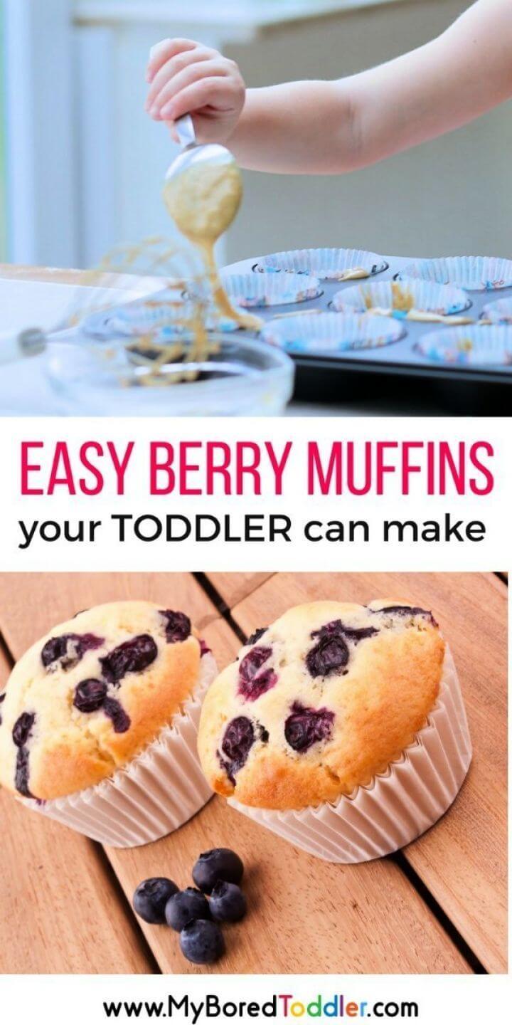 Berry Muffin Recipe For Toddlers To Make