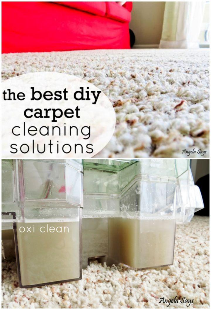 Best DIY Carpet Cleaning Solutions