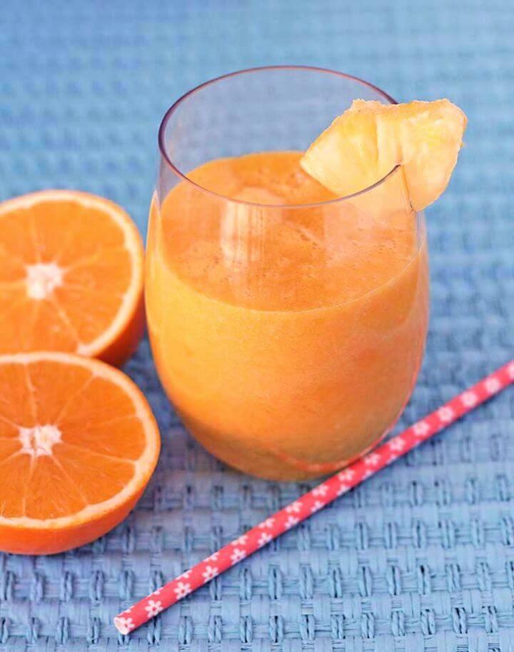 Best DIY Tropical Pineapple Orange Mango Juice 1
