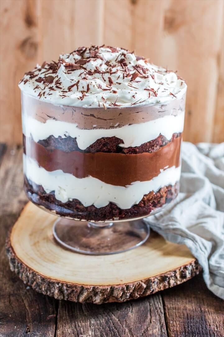 Brownie Trifle Idea