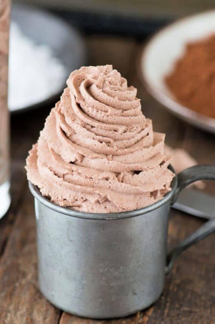 Chocolate Whipped Cream Recipe