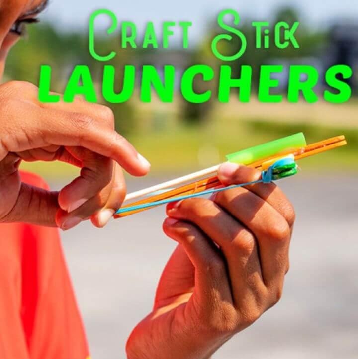 Coolest Project For Kids With Craft Sticks