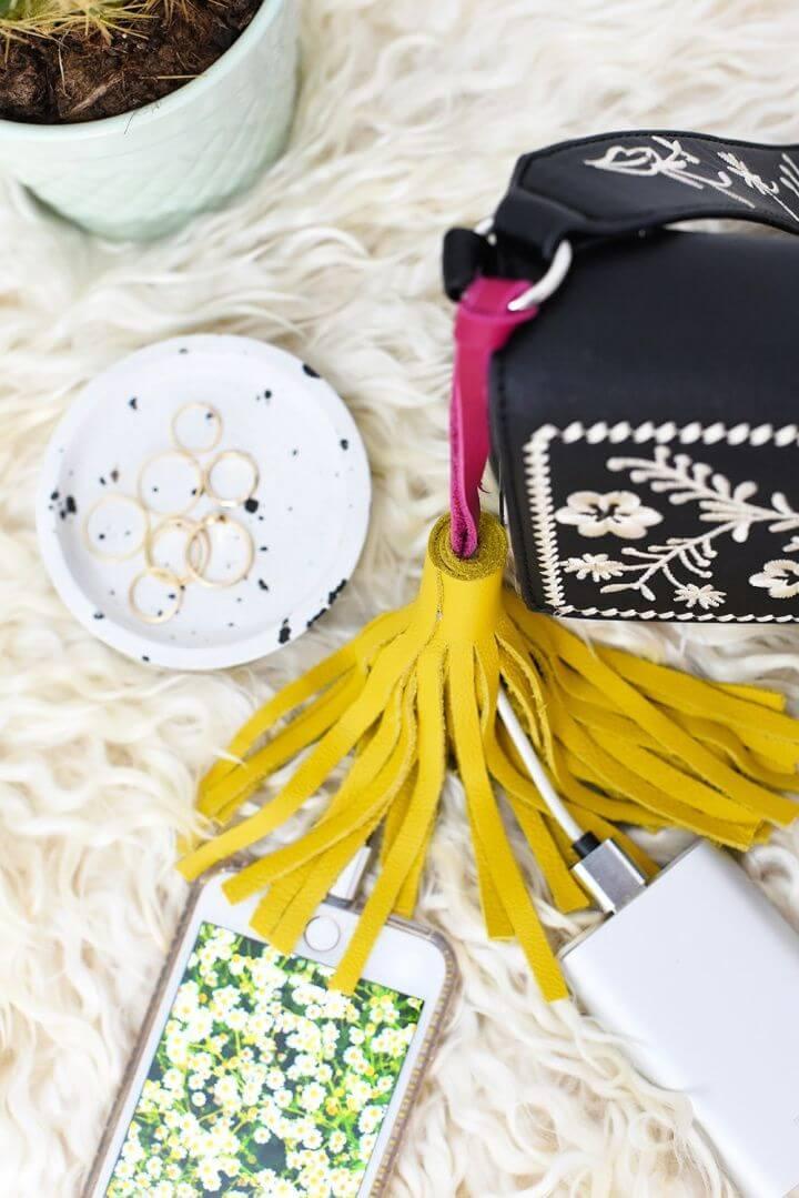 Create A DIY Tassel Cable Portable Charger