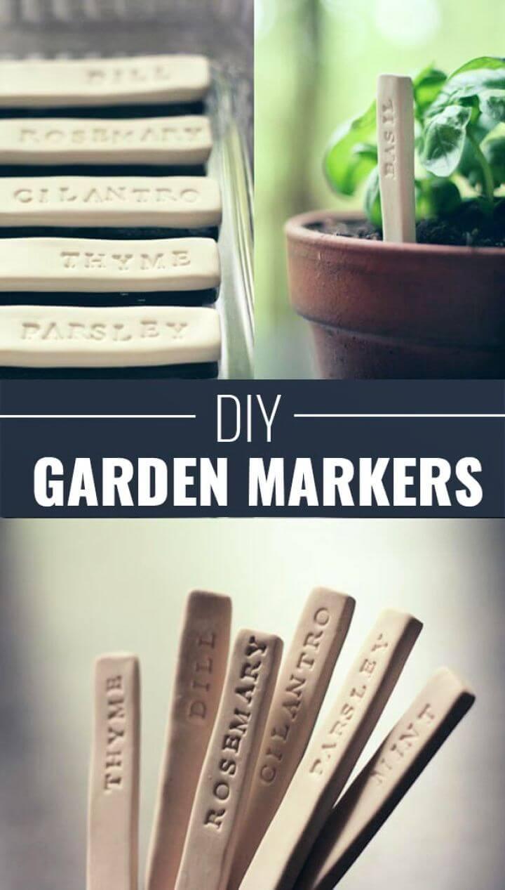 DIY Garden Markers