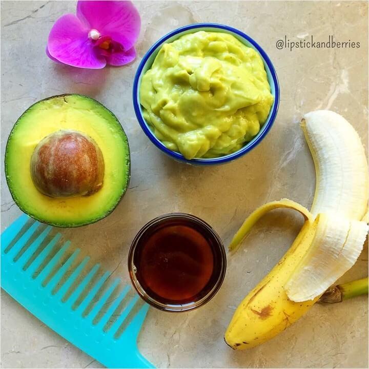 DIY Hair Mask So Good You Could Eat It