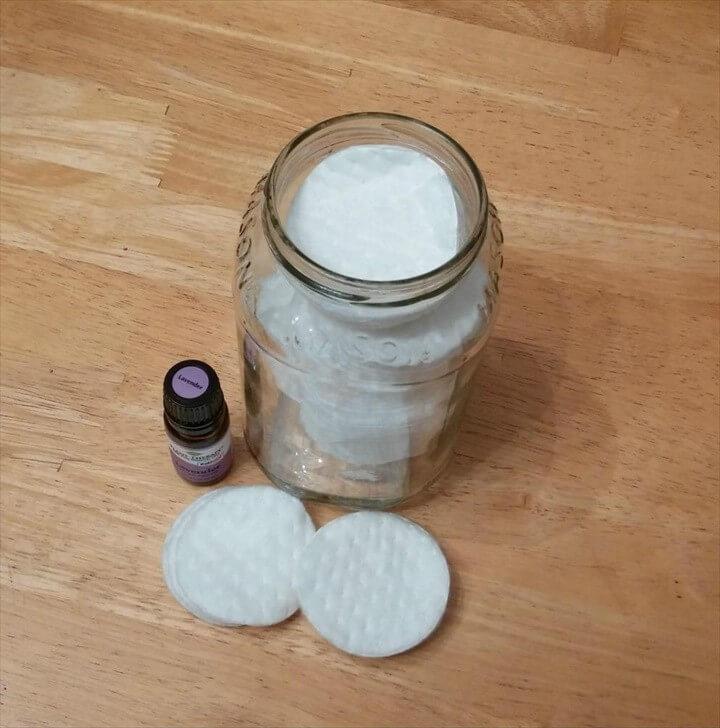 DIY Homemade Makeup Remover Pads For Clear Skin