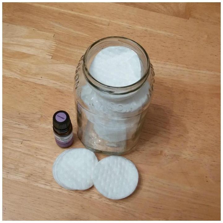 DIY Makeup Remover Pads with Lavender Oil
