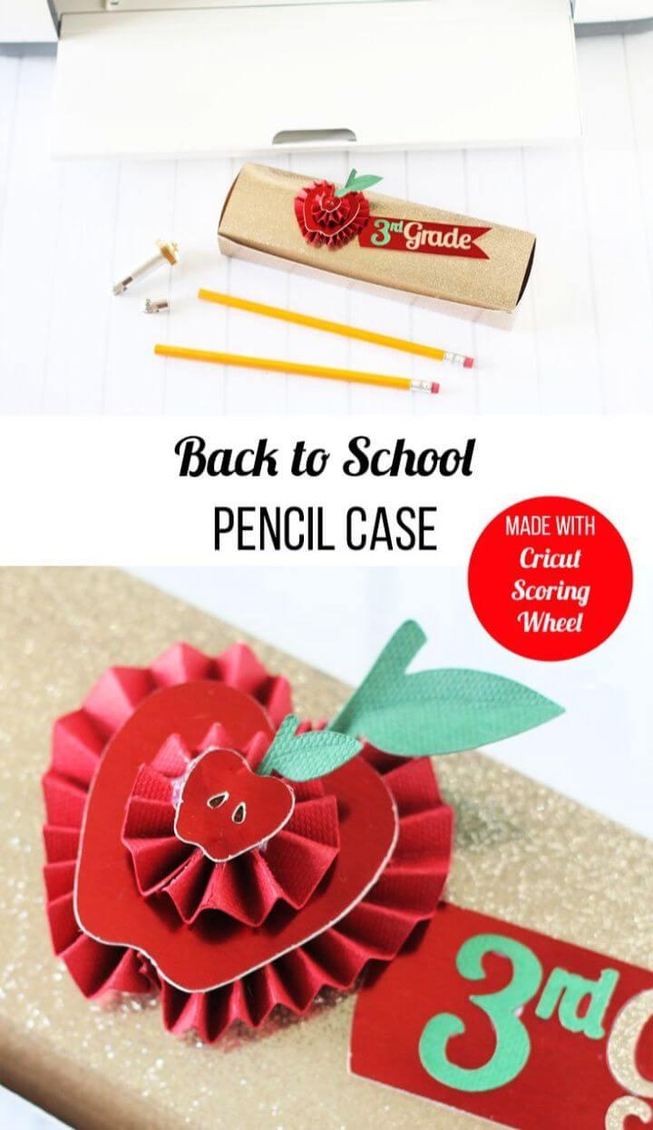 Easy DIY Cricut Scoring Wheel Pencil Box