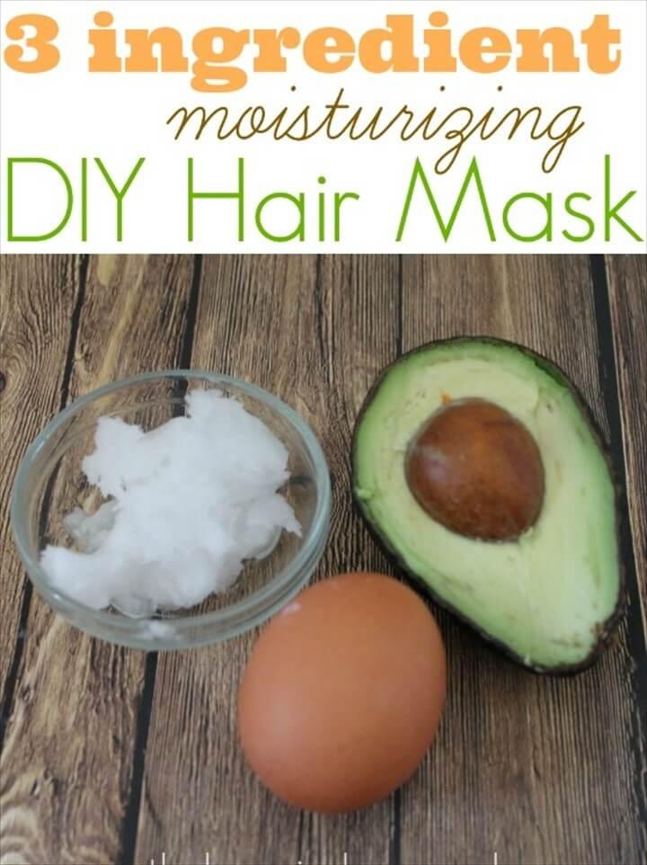 Easy DIY Moisturizing Hair Mask