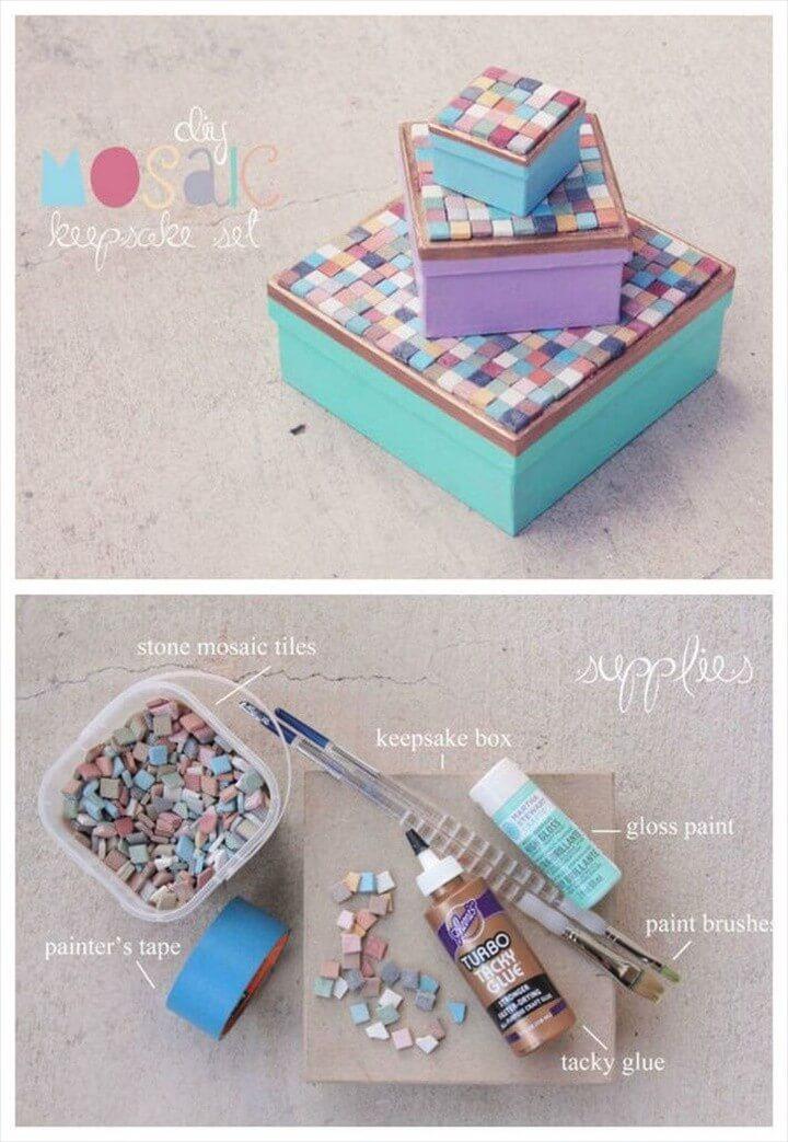 Easy DIY Mosaic Crafts Project