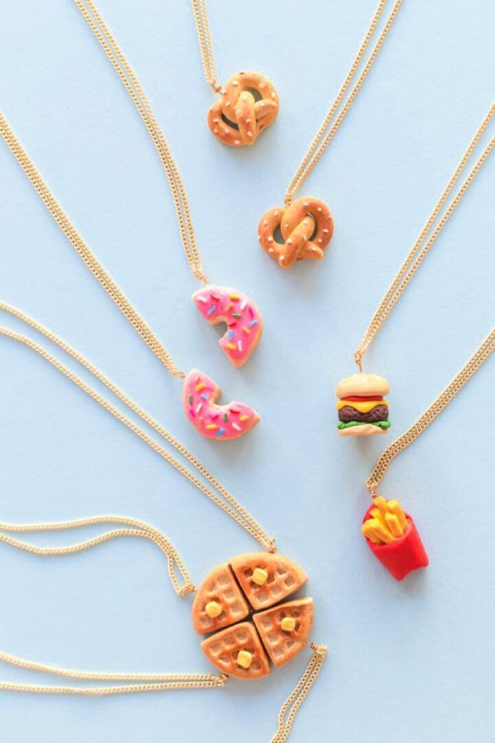 Foodie Friendship Necklaces