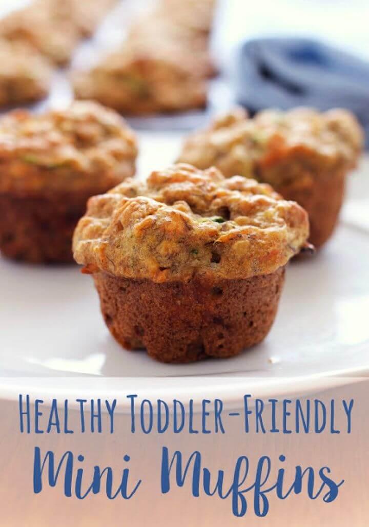 Healthy Toddler Friendly Mini Muffins