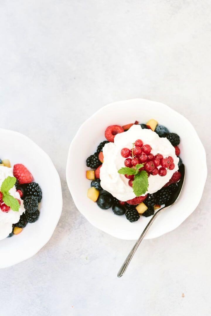 Homemade Maple Whipped Cream