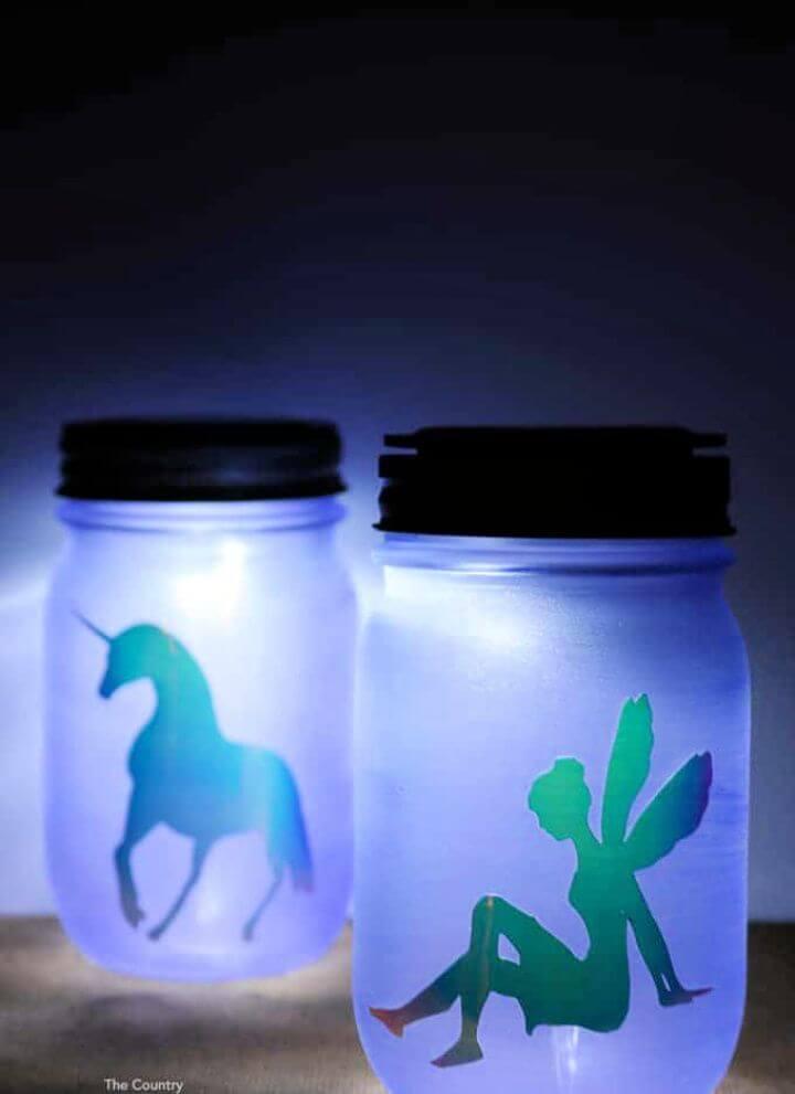 How To DIY Mason Jar Night Light