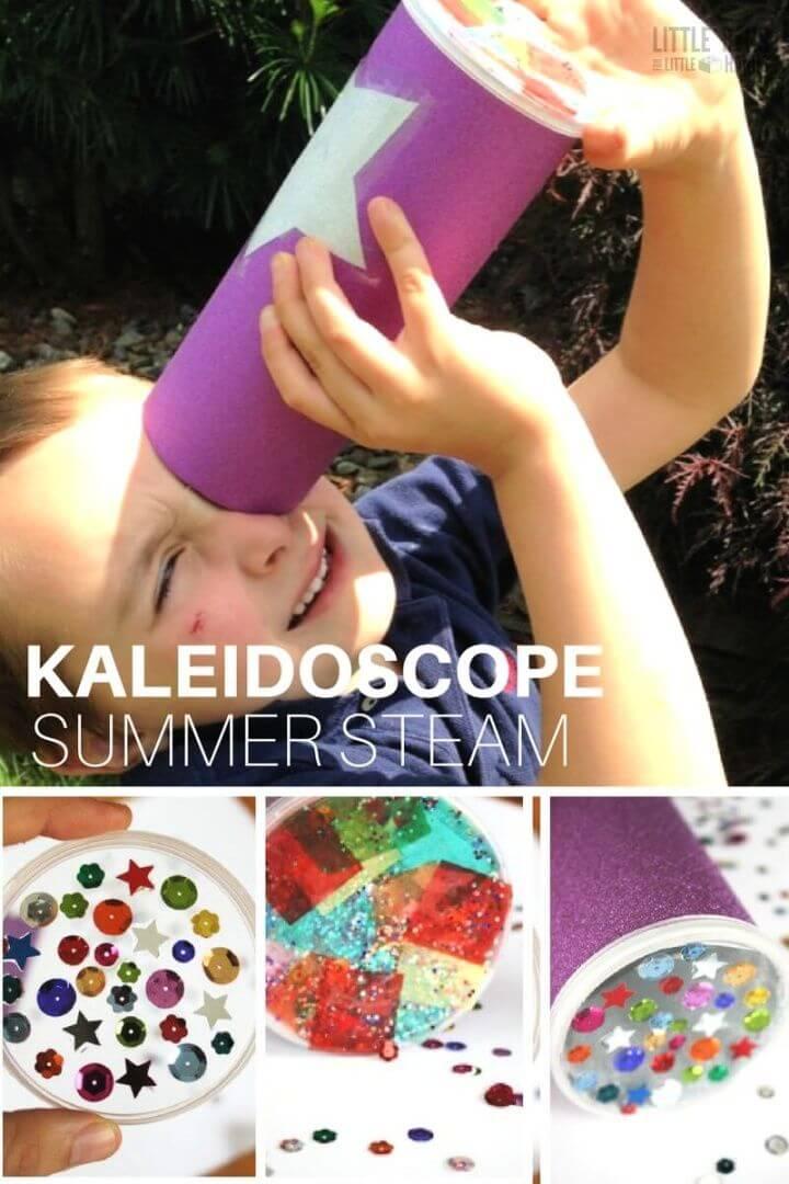 How To Make A Kaleidoscope For Kids