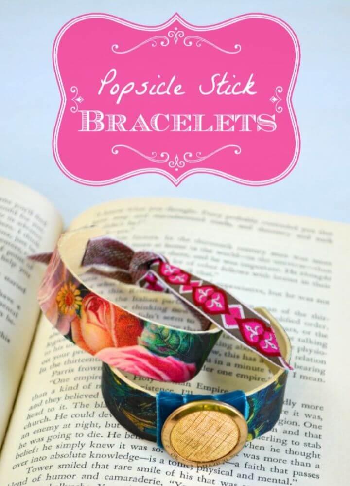 How To Make Popsicle Stick Bracelets
