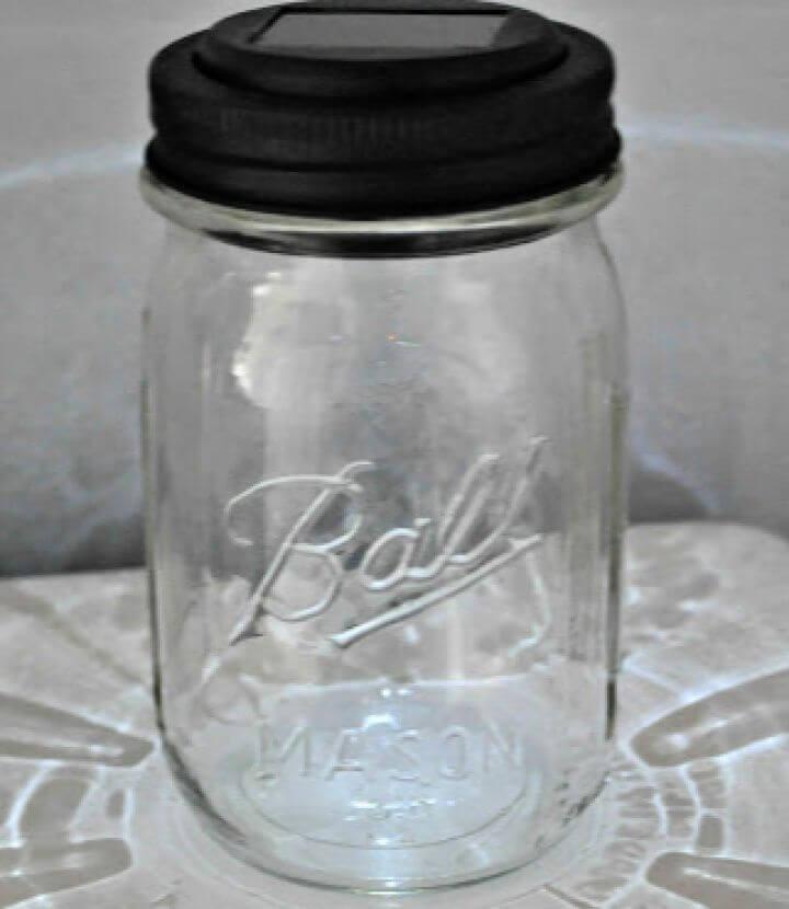 How to DIY Mason Jar Solar Lights