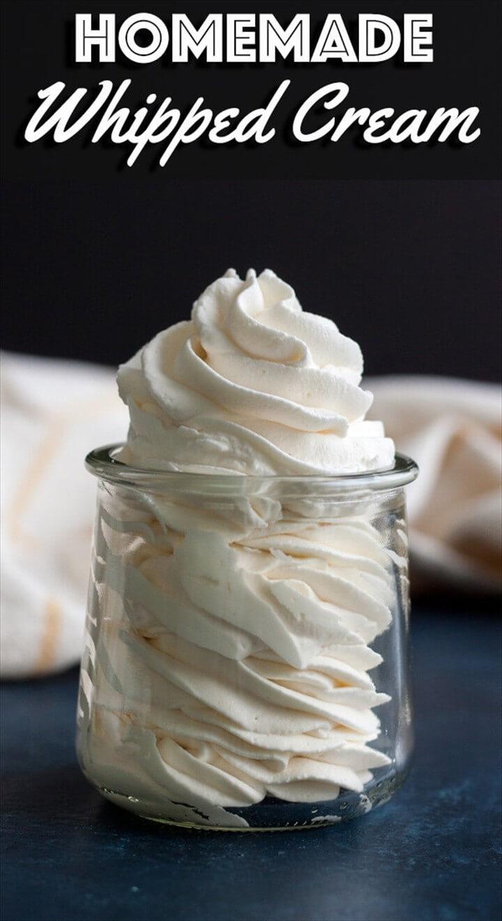 How to Make Homemade Whipped Cream