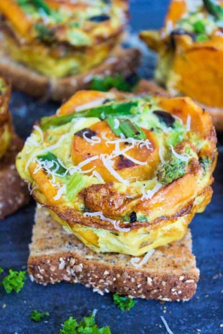 Kale Veggie Mini Frittata