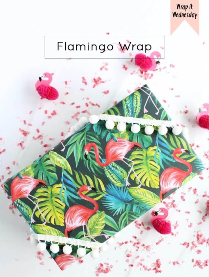 Make A DIY Flamingo Wrap