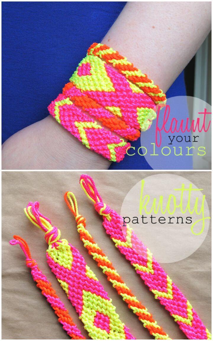 Make Neon Friendship Bracelets