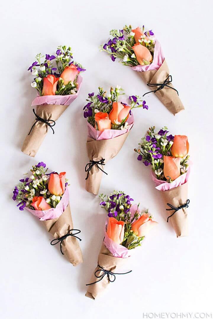 Mini Flower Bouquets