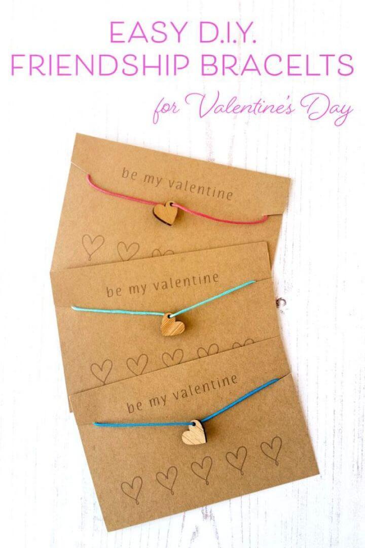 Quick And Easy Friendship Bracelets For Valentines Day