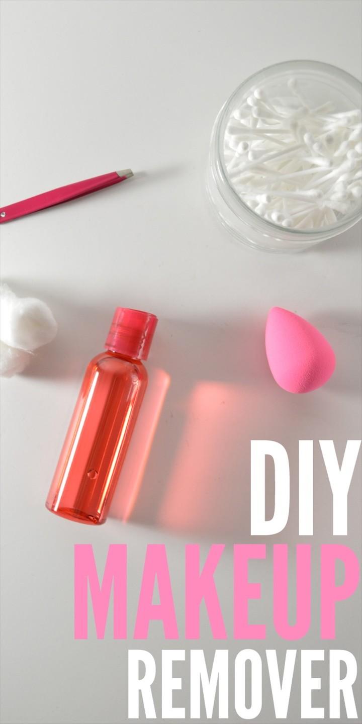 Simple 3 Ingredient DIY Makeup Remover