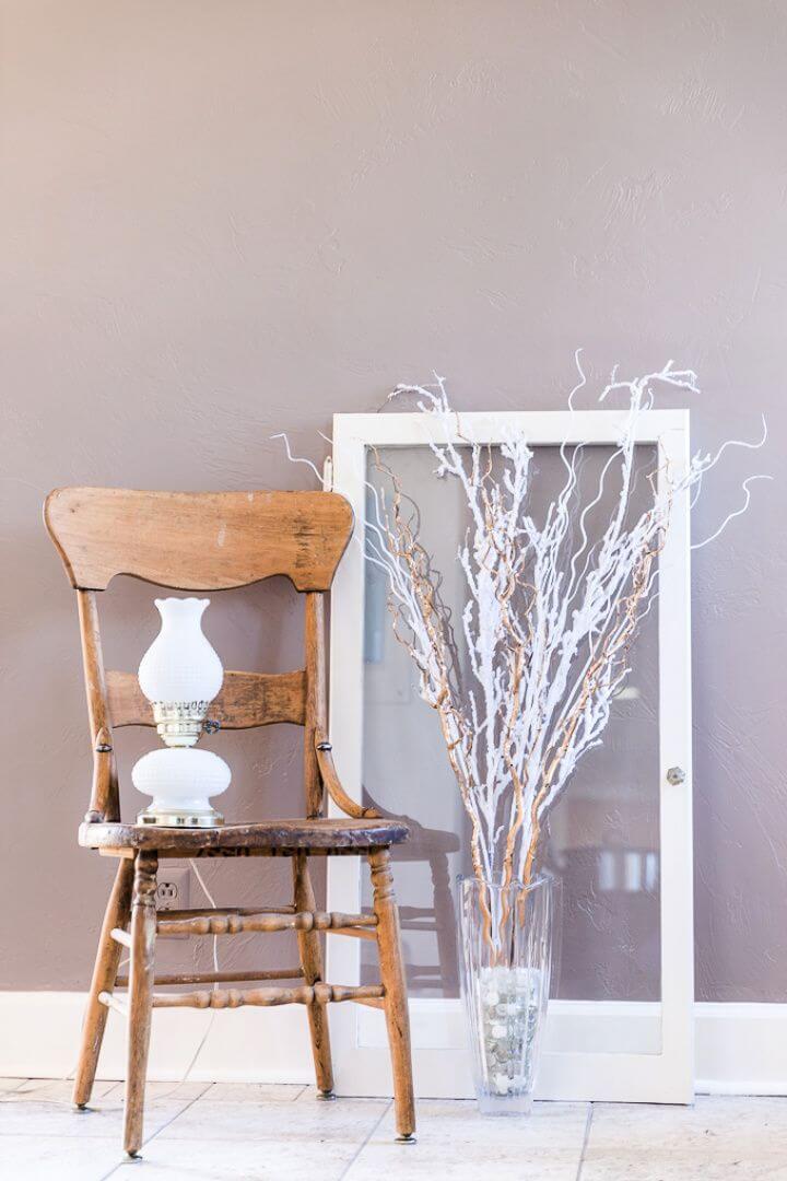 Simple DIY Winter Decor with Vases