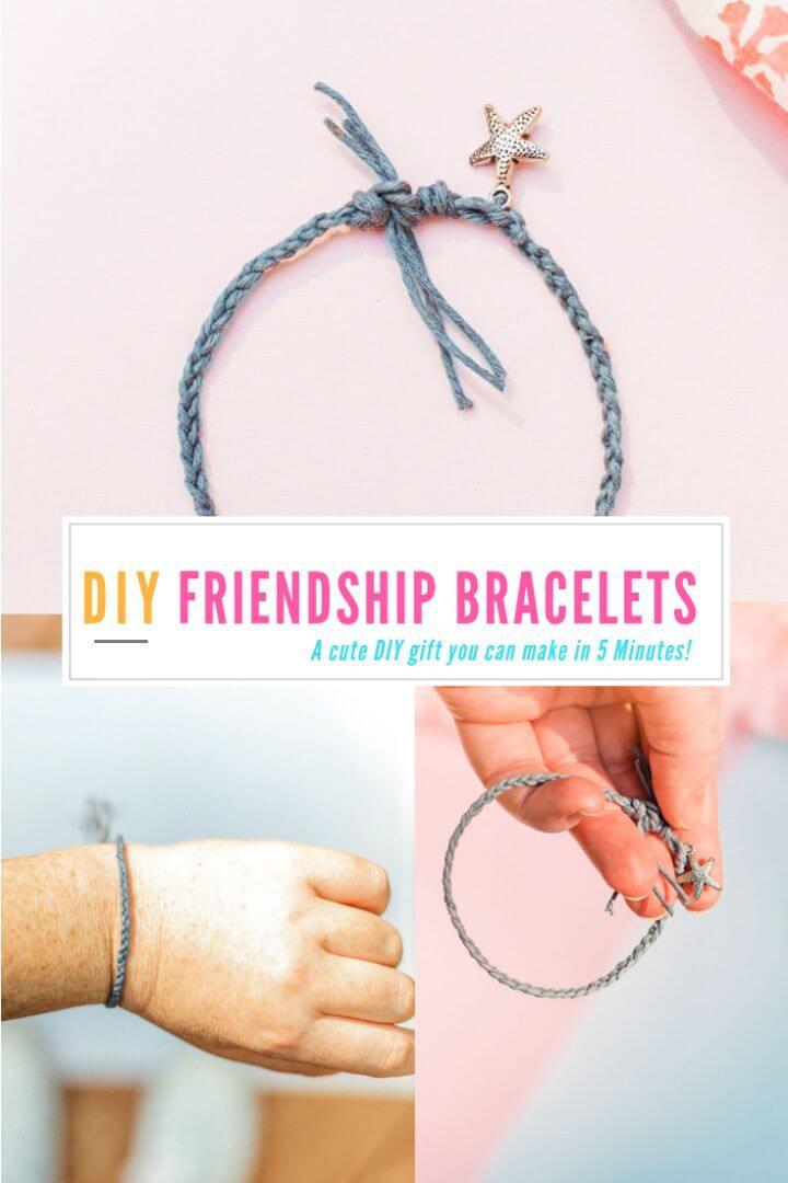 Super And Easy DIY Friendship Bracelets