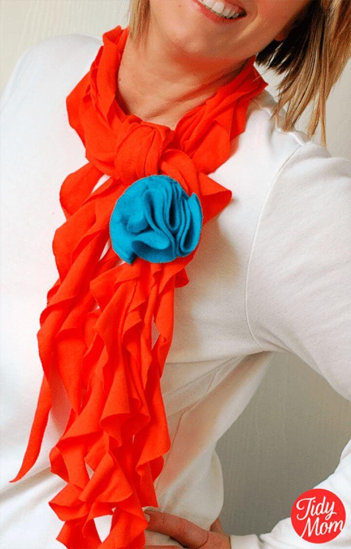 T Shirt Scarf Tutorial