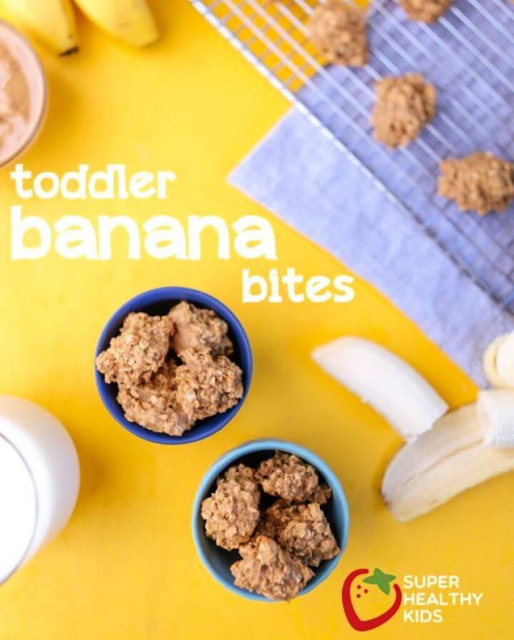 Toddler Recipe Banana Bites