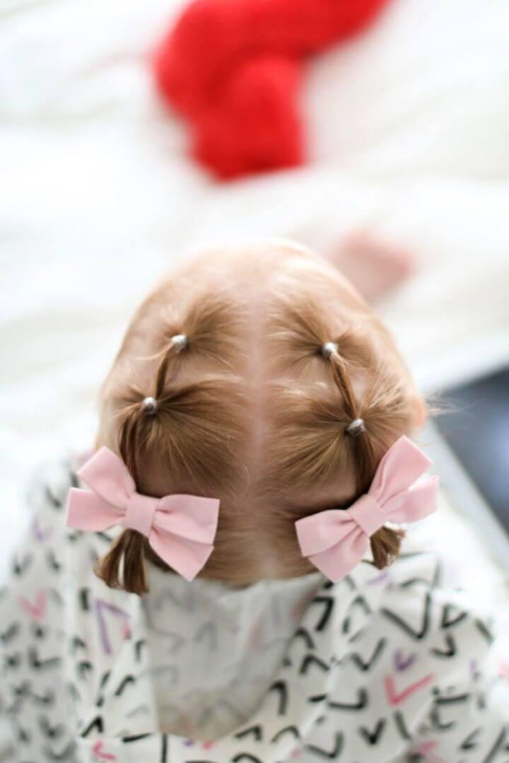 Triple Ponytail Hair Tutorial For Toddlers