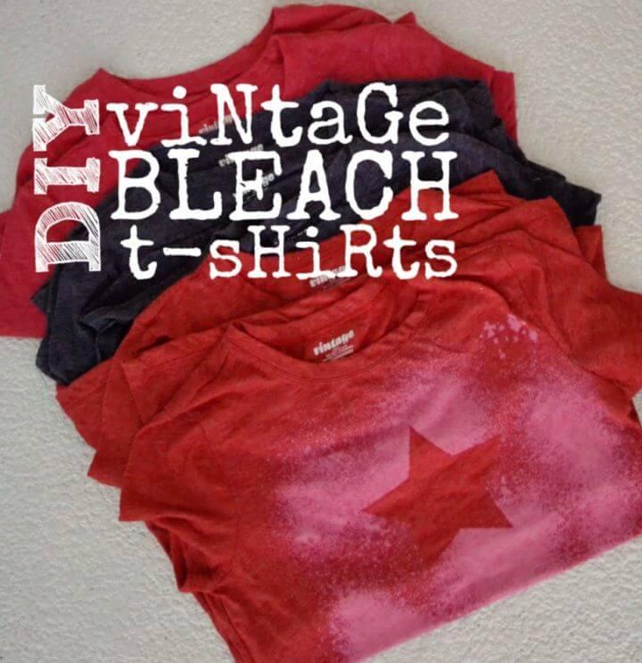 Vintage Freezer Paper Bleach T Shirts