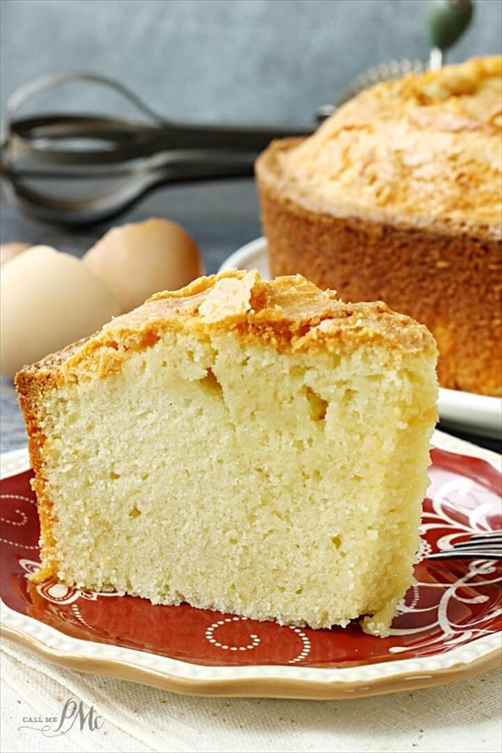 Whipping Cream Pound Cake Recipe DIY