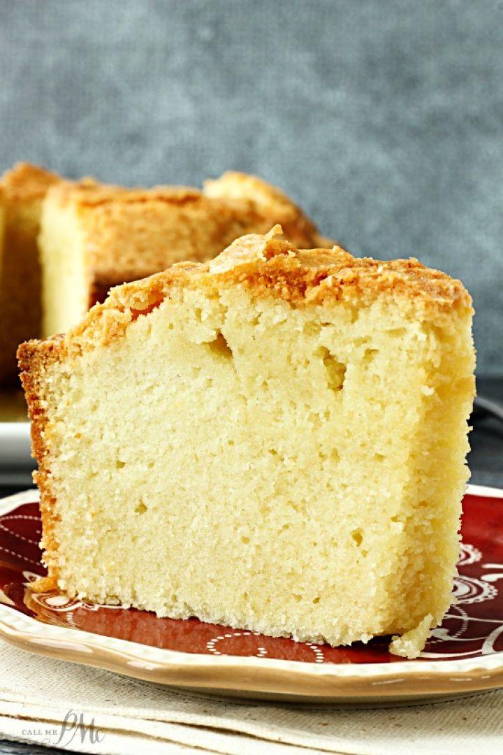 Whipping Cream Pound Cake Recipe