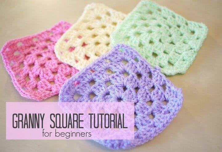 How To Crochet a Granny Square For Beginners