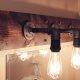 DIY Industrial Bathroom Light Fixtures