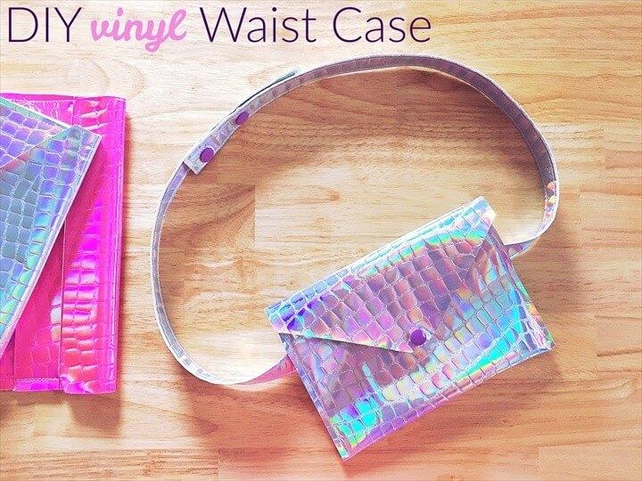 DIY Vinyl Waist Case Tutorial