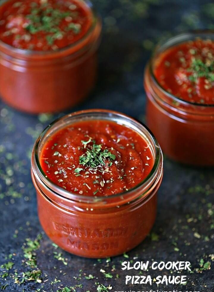 Easy To make Slow Cooker Pizza Sauce