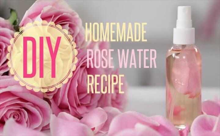 How To Make Easy Rose Water And Rose Water Spray At Home