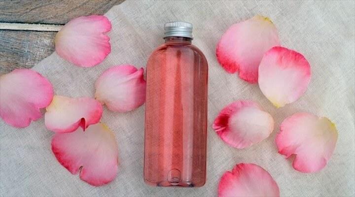 How to make Rose Water Toner using fresh Rose Petals