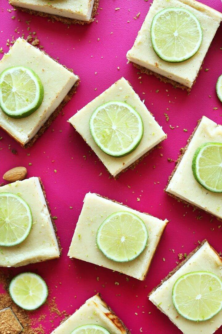 Perfectly Creamy Lime Pie Bars