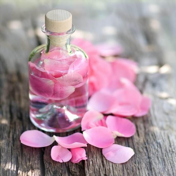 Simple To Make DIY Rose Water For Glowing Skin